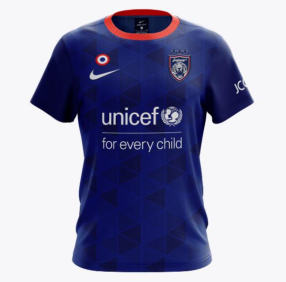 2021/22 Johor Darul Ta'zim Home Kit Soccer Jersey